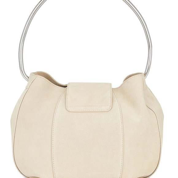 New in Box Coperni Large Ring Bag Beige Silver - Picture 2 of 12